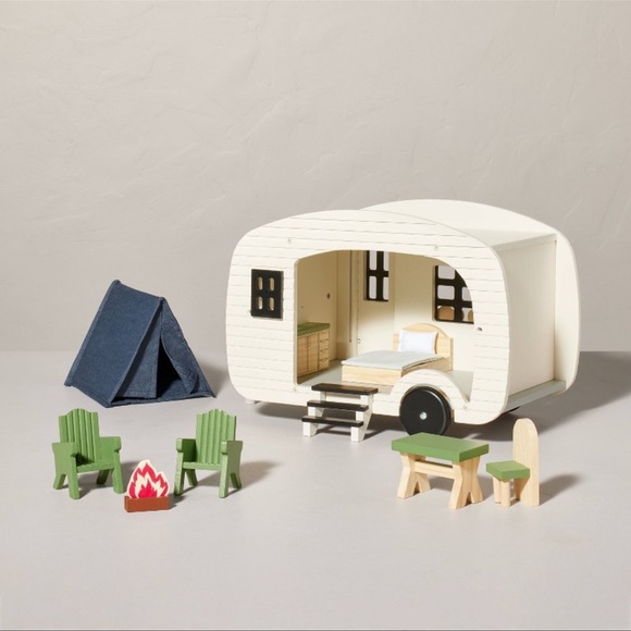 NEW- Toy Doll Camper with Accessories - Hearth & Hand™ with Magnolia - Picture 1 of 3